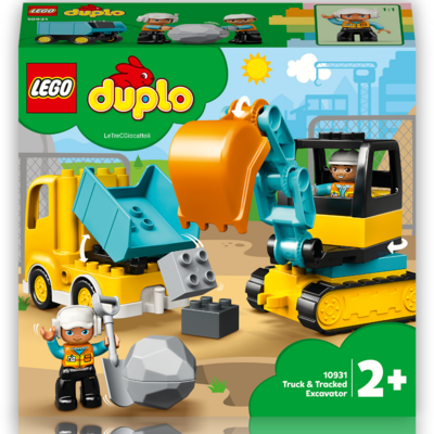 Lego Duplo 10931 Camion e Scavatrice