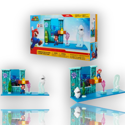 Super Mario Playset Mondo Marino