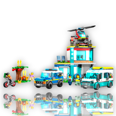 Lego City 60371 Quartier Generale Veicoli Emergenza