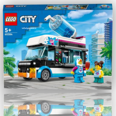 Lego City 60384 Il Furgoncino delle Granite del Pinguino