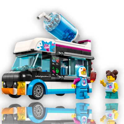 Lego City 60384 Il Furgoncino delle Granite del Pinguino