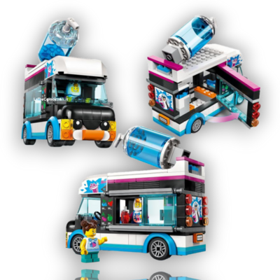 Lego City 60384 Il Furgoncino delle Granite del Pinguino