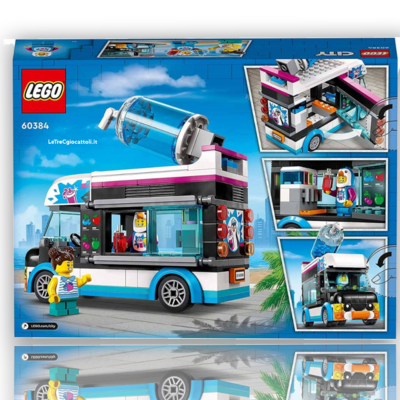 Lego City 60384 Il Furgoncino delle Granite del Pinguino
