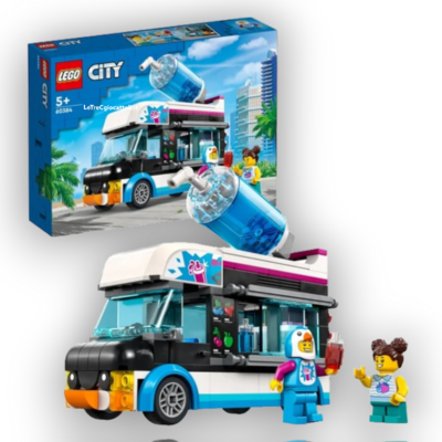 Lego City 60384 Il Furgoncino delle Granite del Pinguino
