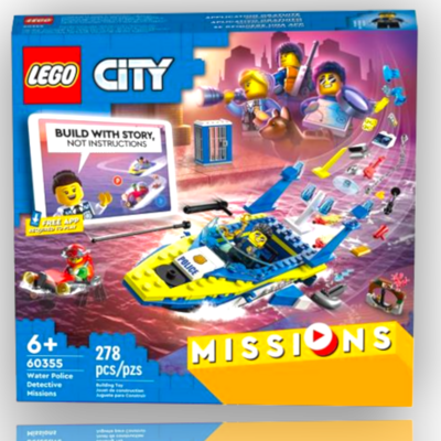 Lego City 60355 Missione investigativa della Polizia Marittima
