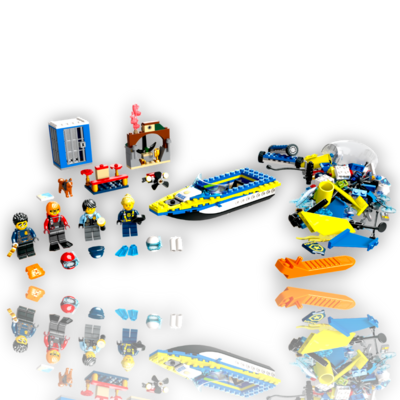 Lego City 60355 Missione investigativa della Polizia Marittima