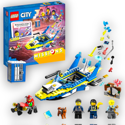 Lego City 60355 Missione investigativa della Polizia Marittima