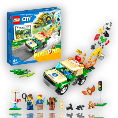 Lego City 60353 Missione di Salvataggio animale