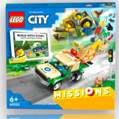 Lego City 60353 Missione di Salvataggio animale
