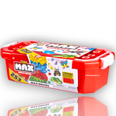 Zuru Costruzioni Max Build More 253 pezzi