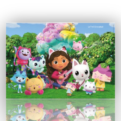 Puzzle Gabby's Dollhouse All Friends 24 pezzi maxi super color