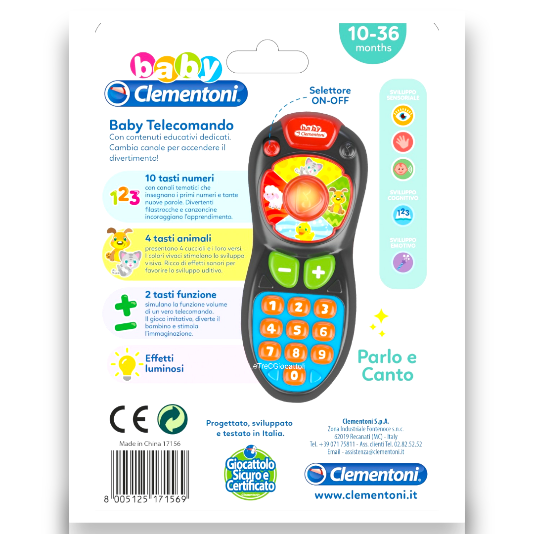 Clementoni Baby Telecomando