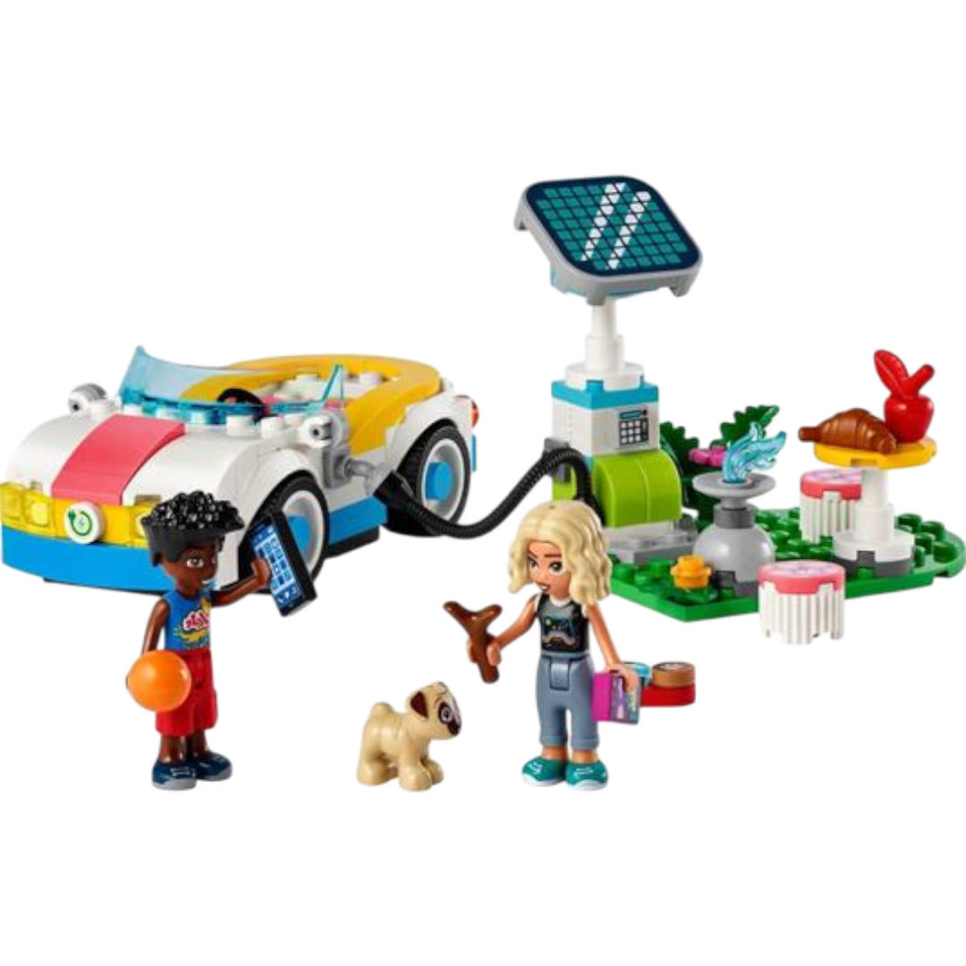 Lego Friends 42609 Auto Elettrica E Caricabatterie