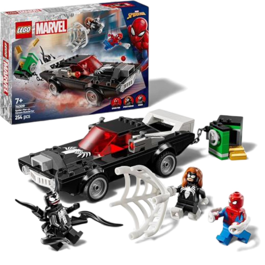 LEGO Marvel 76309 Spiderman contro il bolide di Venom