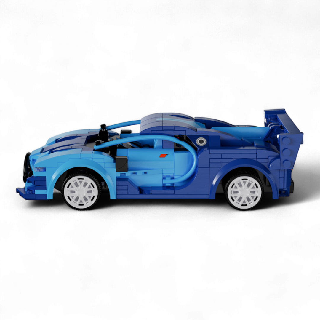 Cadfi Blue Race Car