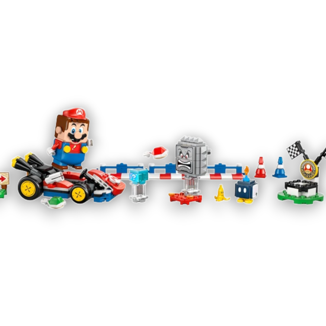 Lego Super Mario 72043 Lego Mario Interattivo e Kart Standard