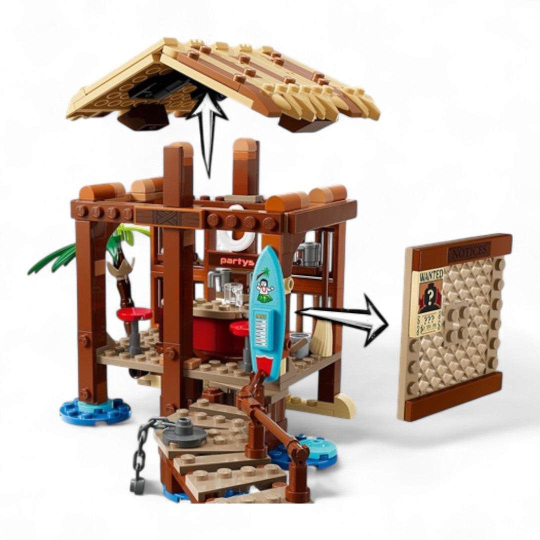 Lego One Piece 75636 La Capanna del Villaggio Foosha