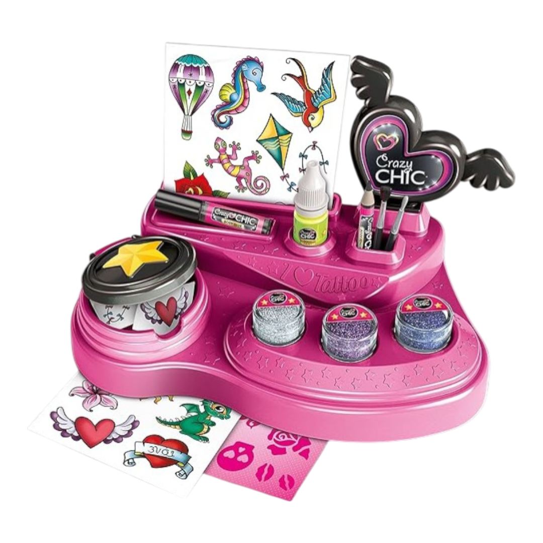 Crazy Tattoo Clementoni Glitter Tattoo