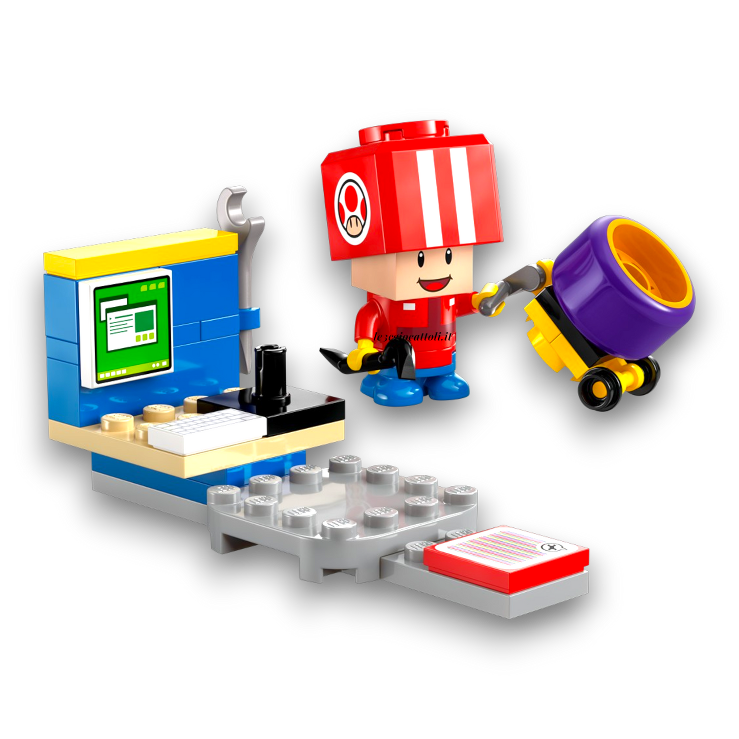 Lego Super Mario 30702 Tod Meccanico in Pit