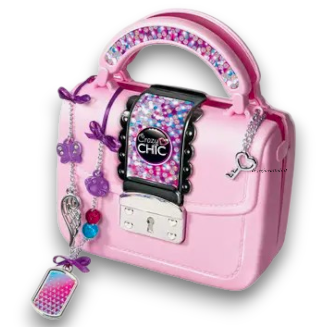 Crazy Chic Jewels Borsetta Rosa