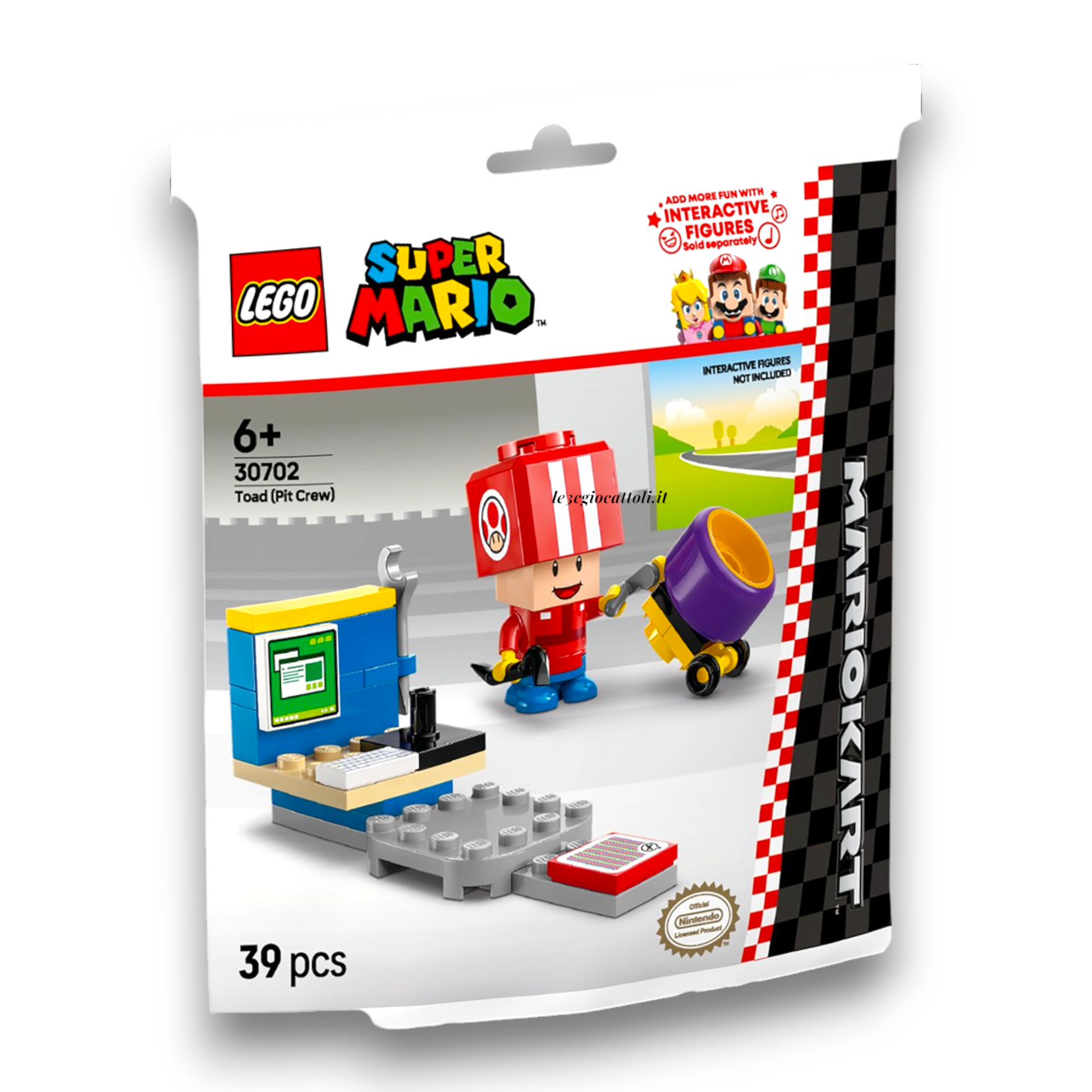 Lego Super Mario 30702 Tod Meccanico in Pit