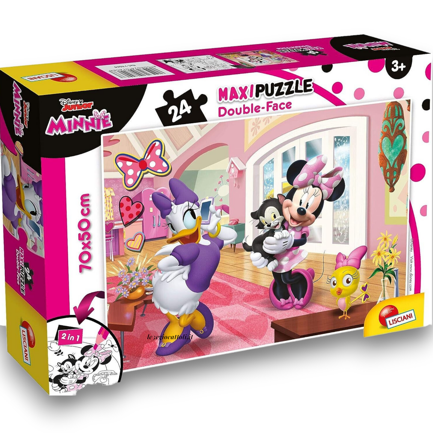Puzzle 24 Pezzi Minnie e Paperina a casa