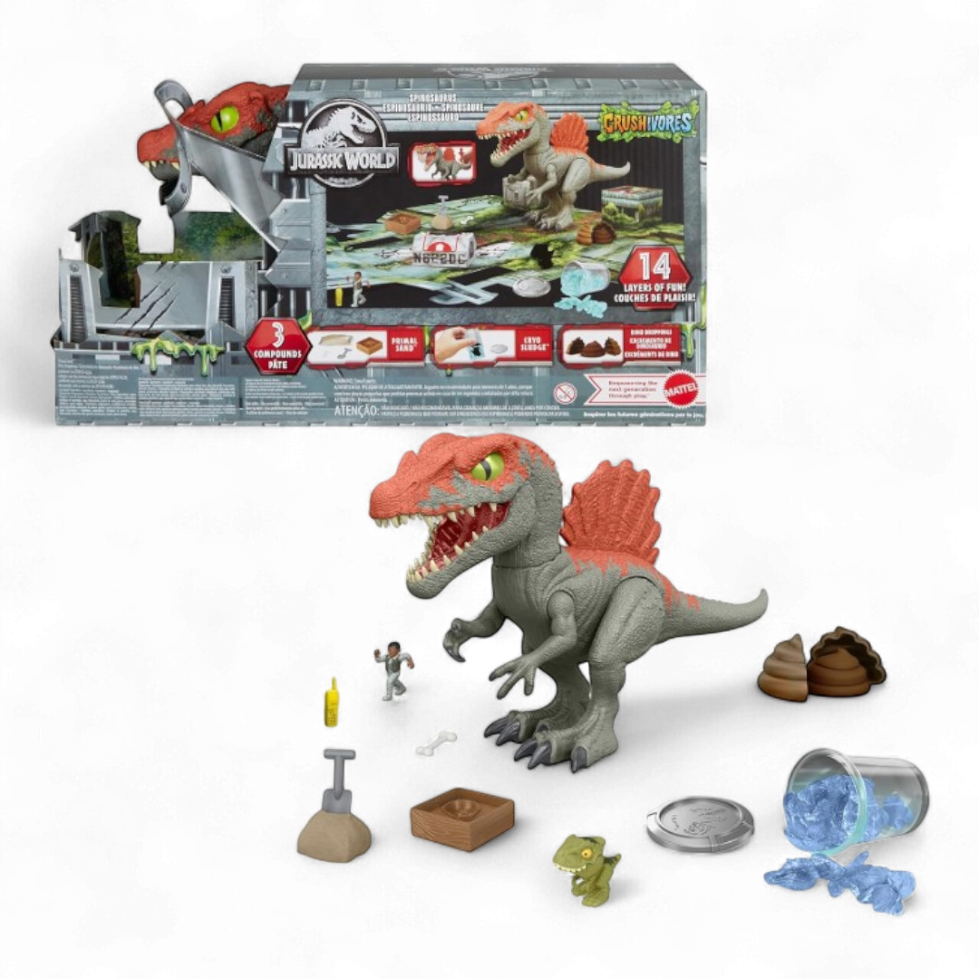 Jurassic World Crushivores Spinosauro