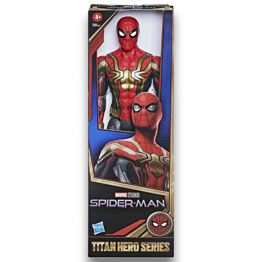 Spider-Man Titan Hero con armatura integrale Iron Spider