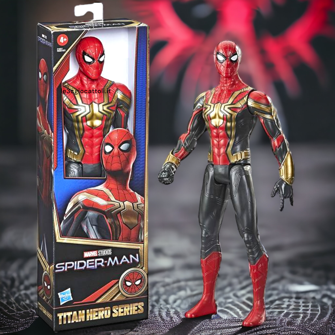 Spider-Man Titan Hero con armatura integrale Iron Spider