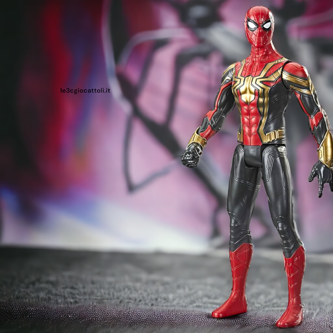 Spider-Man Titan Hero con armatura integrale Iron Spider