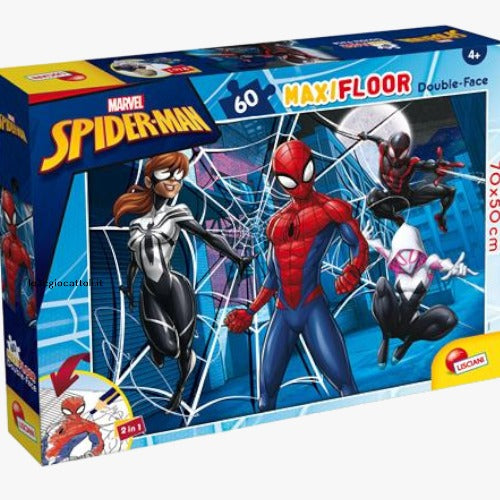 Puzzle 60 pezzi Marvel Spiderman Double Face