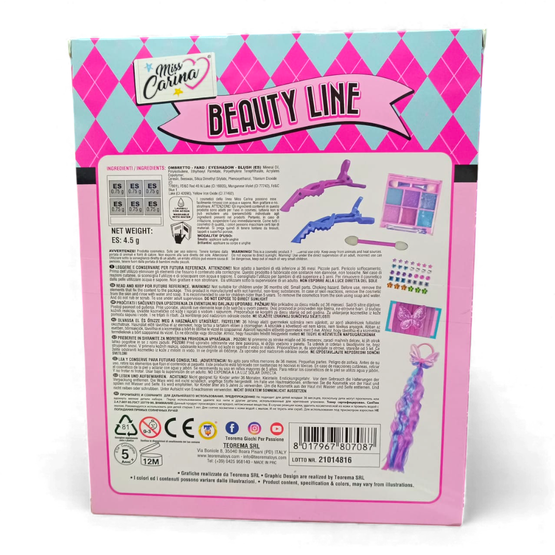 Miss Carina Beauty Line MakeUp e Hair Style