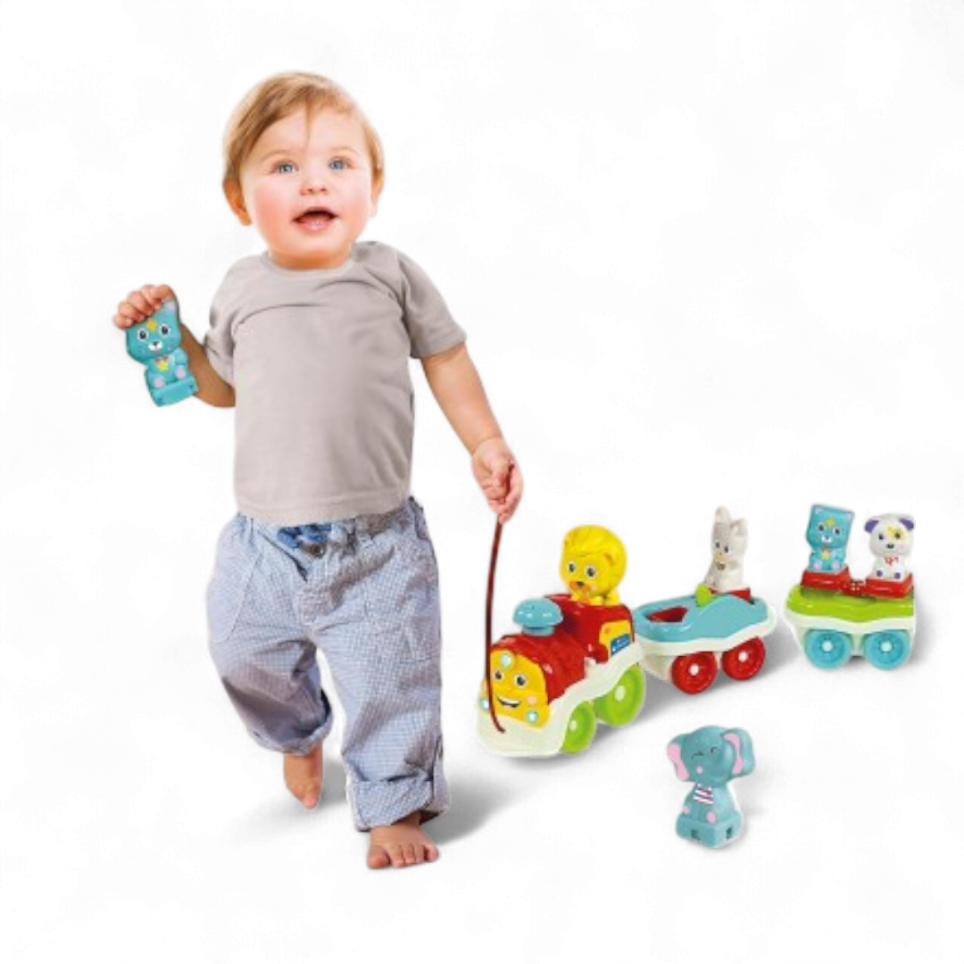 Trenino degli animali 3 in 1