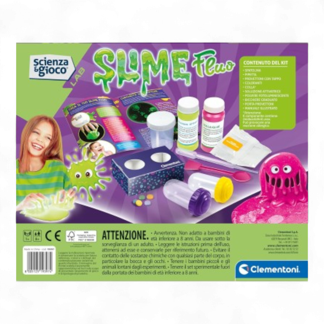 Scienza e Gioco Slime Fluo