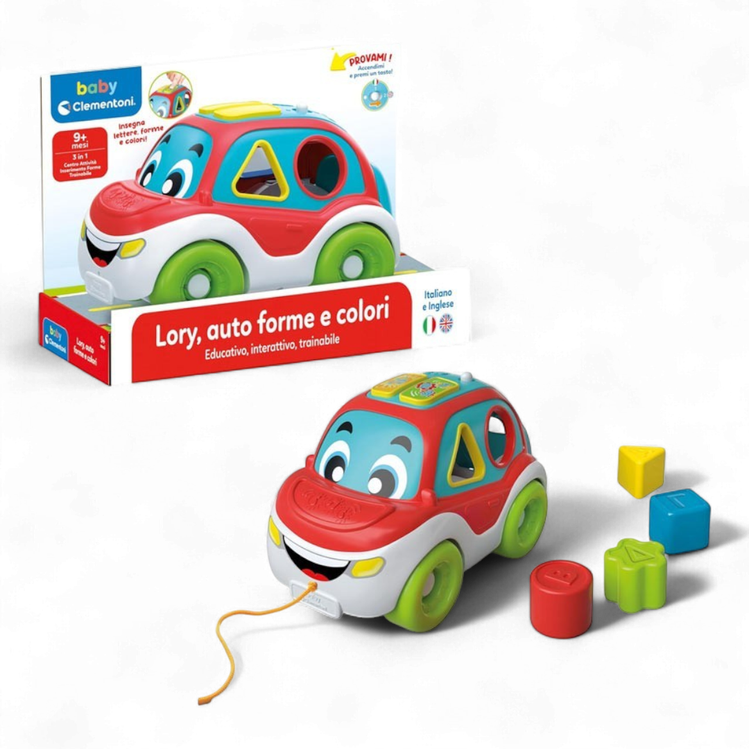 Clementoni Lory Auto Forme e Colori