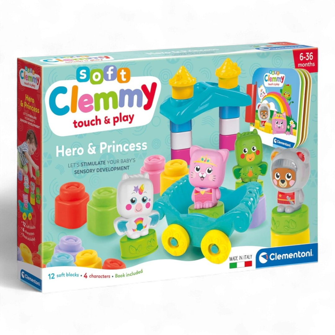 Soft Clemmy Touch e Play Hero e Princess