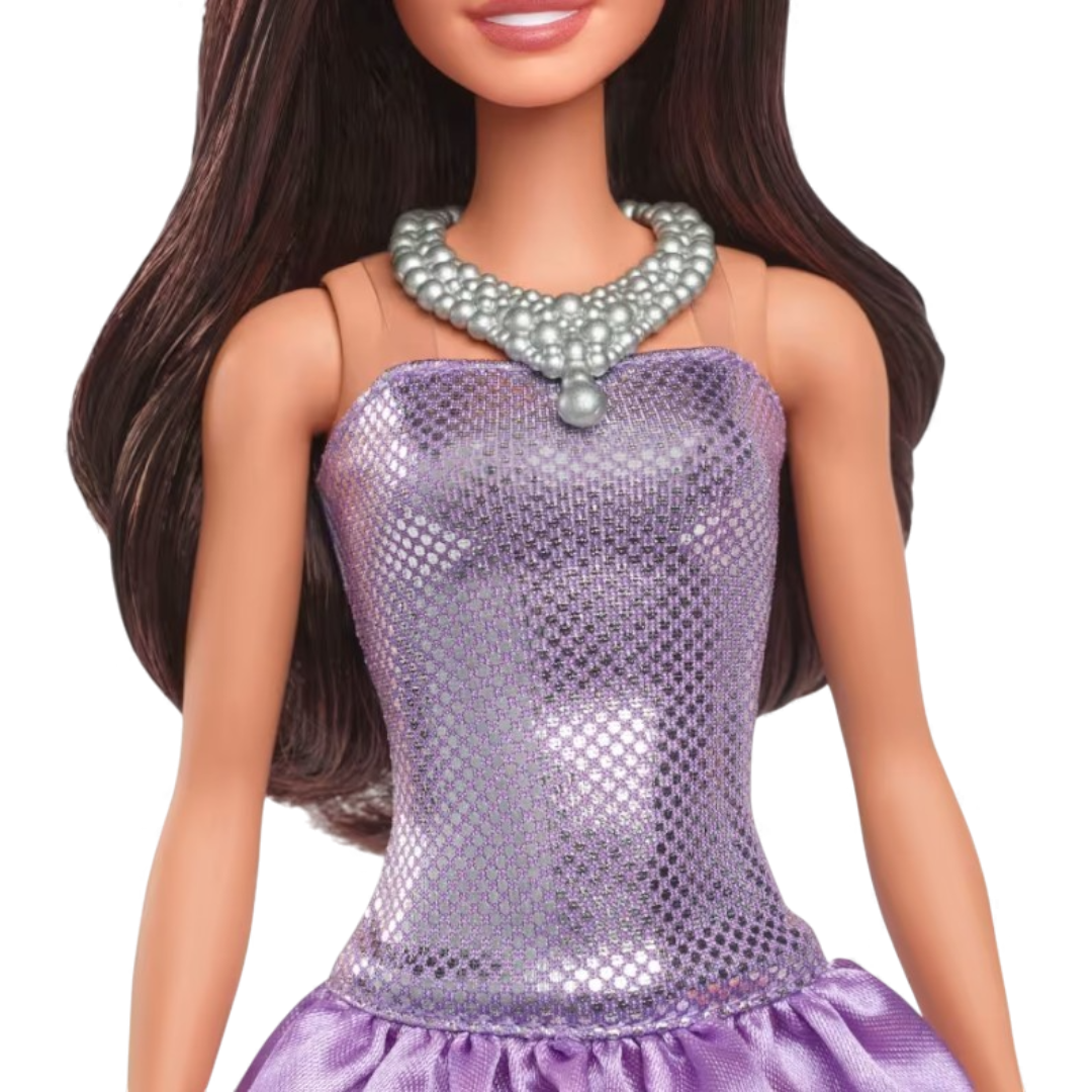 Barbie Fashionistas Vestitino Viola HYT92