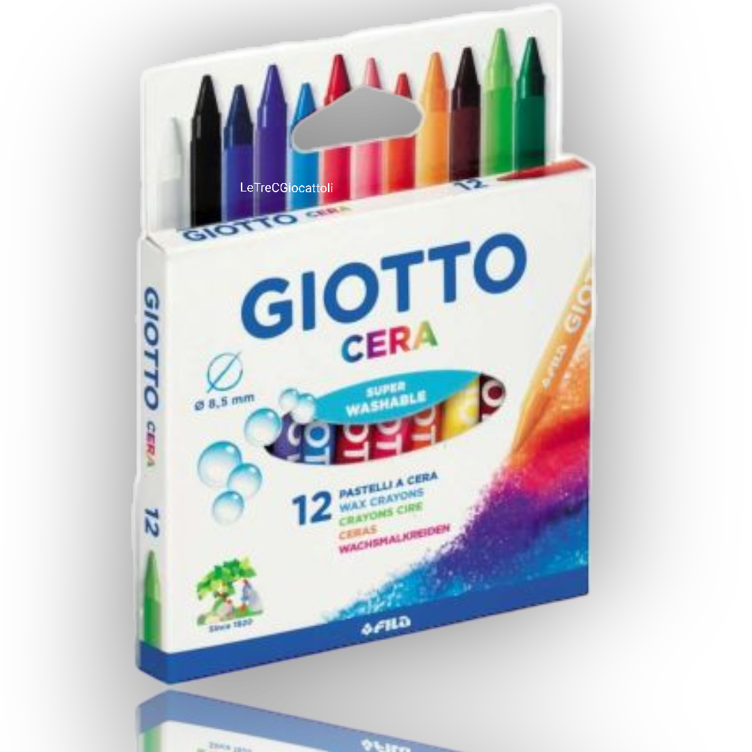 Giotto 12 Pastelli a Cera
