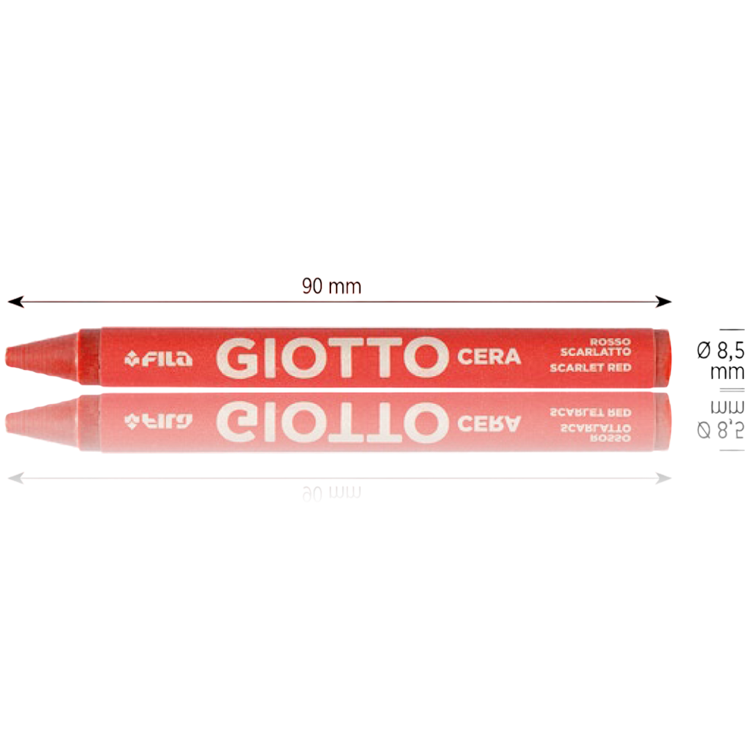 Giotto 12 Pastelli a Cera