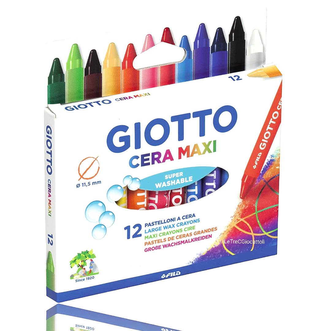 Giotto Cera Maxi 12 Pastelloni