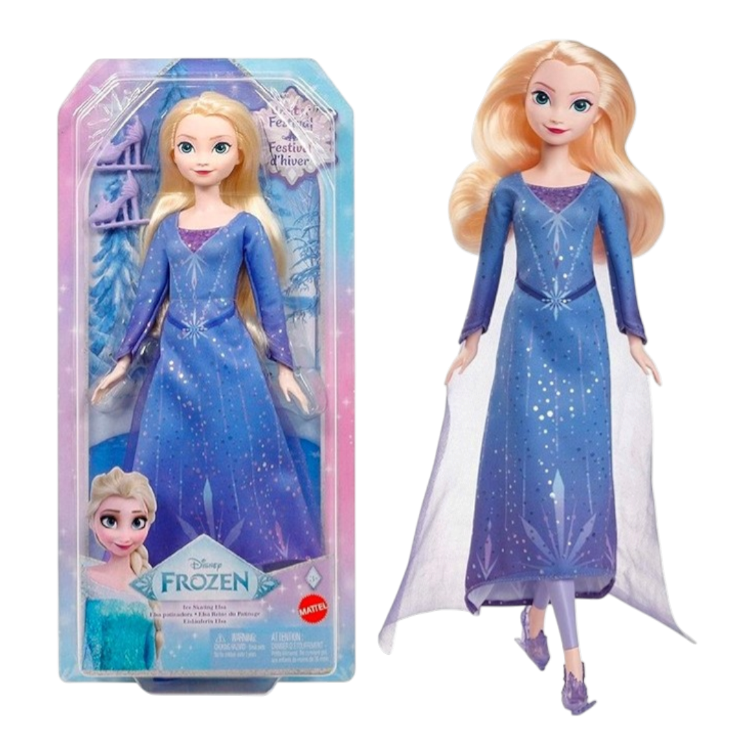 Bambola Frozen Elsa Pattinatrice