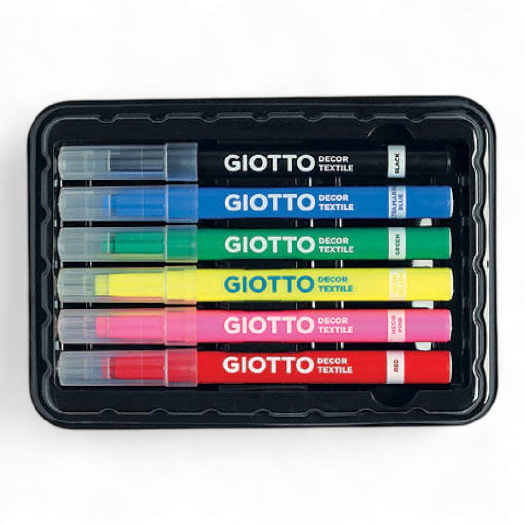 Colori per tessuto a pastello Giotto