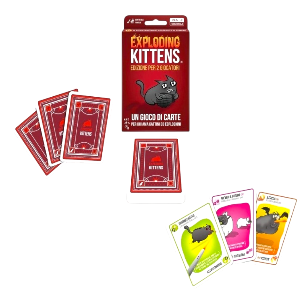 Exploding Kittens Edizione 2 Giocatori