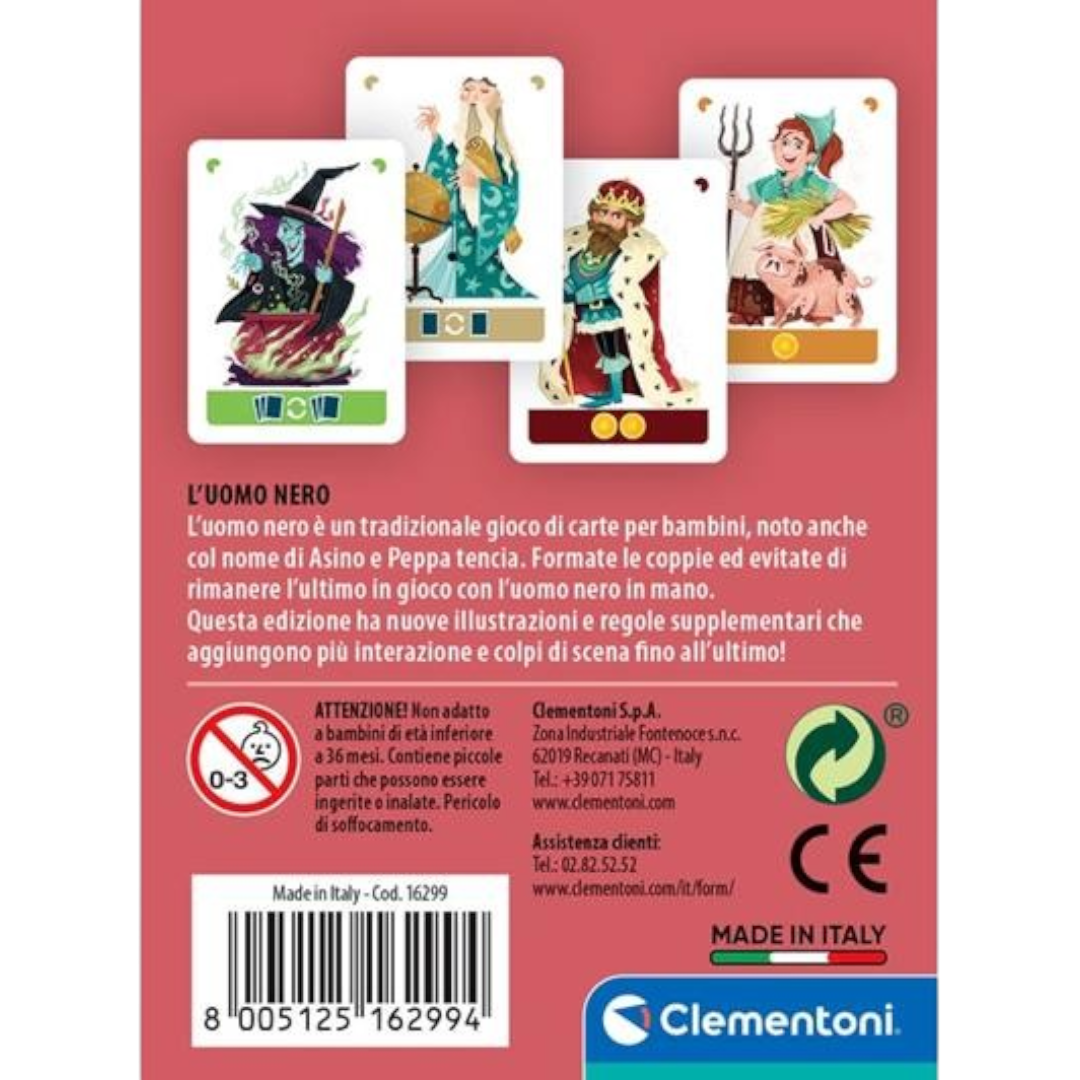 Uomo Nero Carte Clementoni