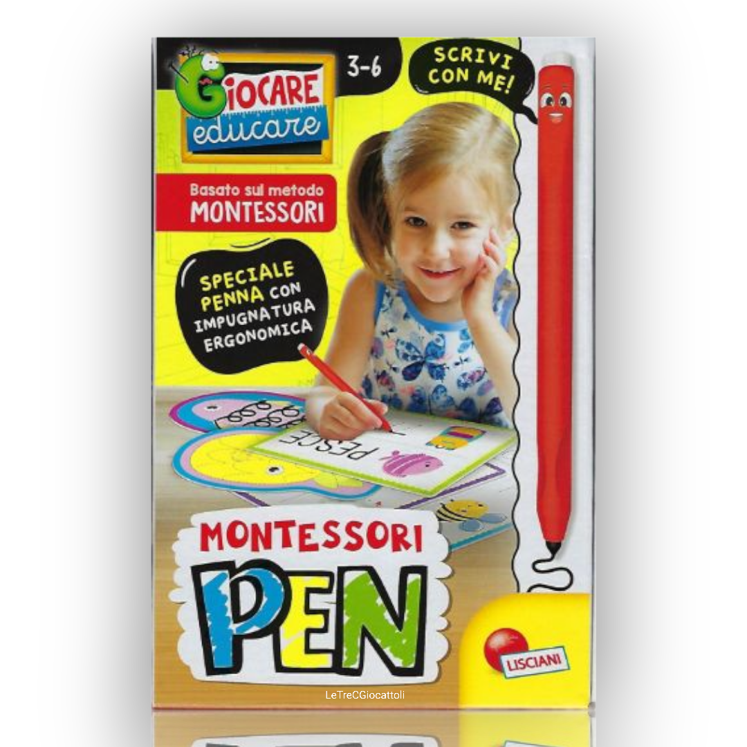 Lisciani Giocare Educare Montessori Pen