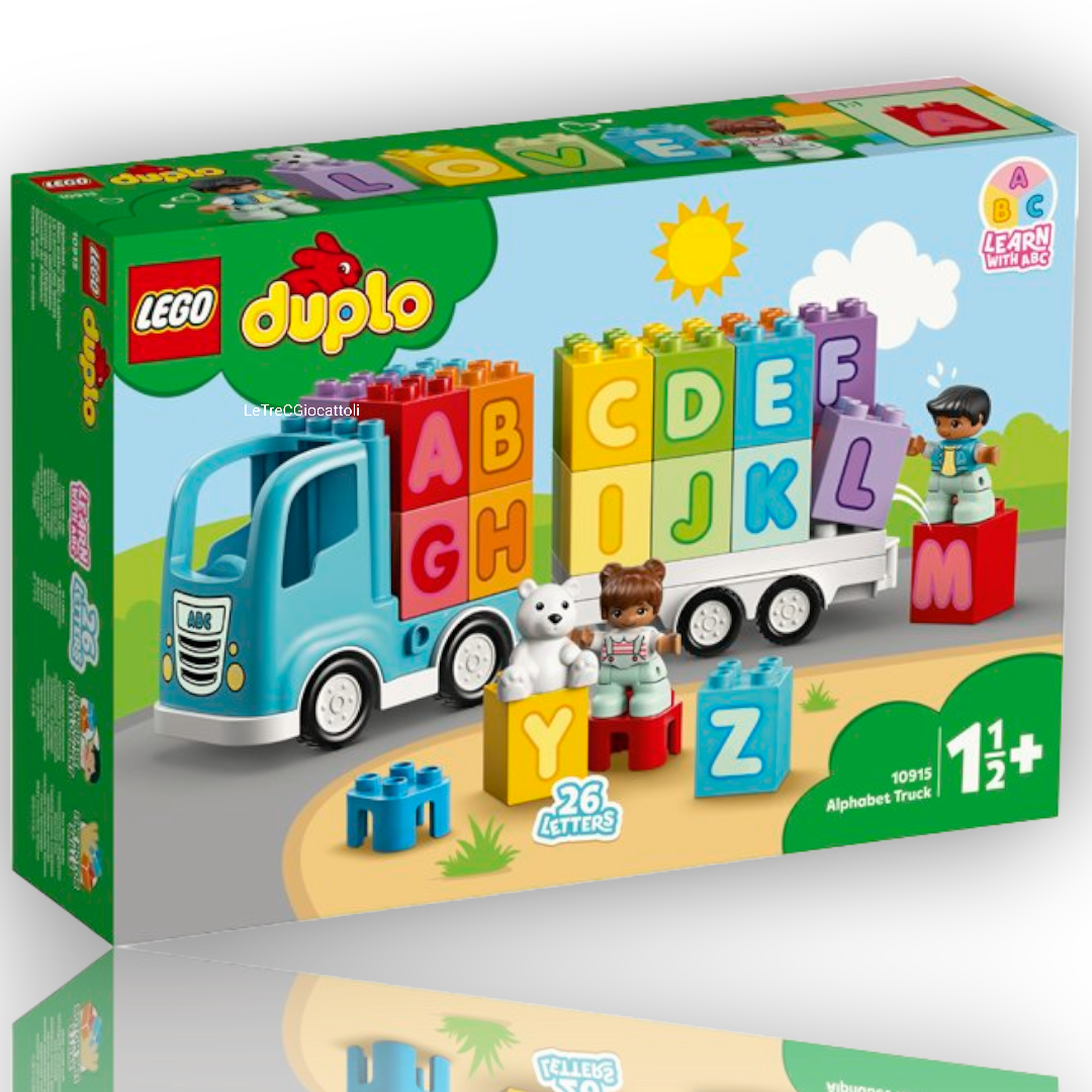 Lego Duplo 10915 camion dell'alfabeto