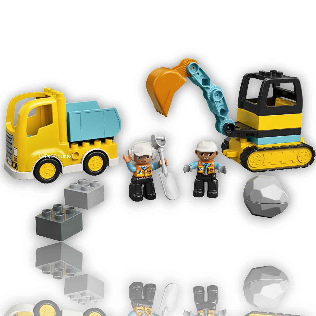 Lego Duplo 10931 Camion e Scavatrice