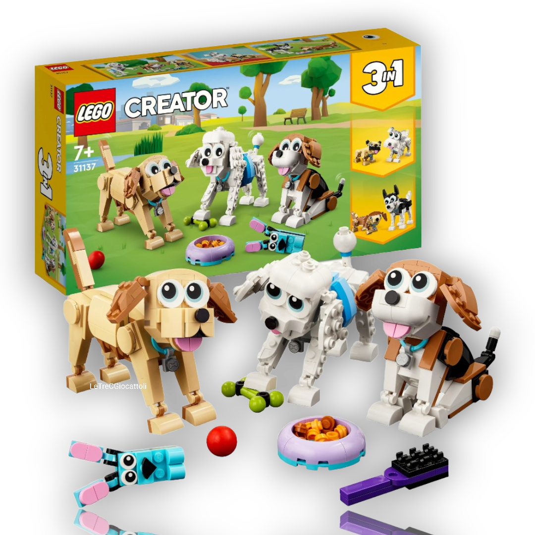 Lego Creator 31137 Adorabili cuccioli