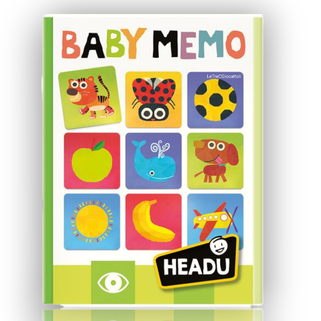 Baby Memo Headu Il Mio Primo Gioco Di Memoria, per Bambini e