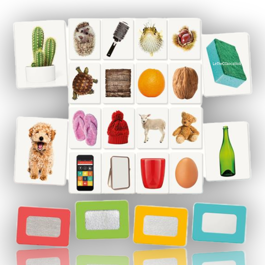 Headu Flashcards Montessori Tattile